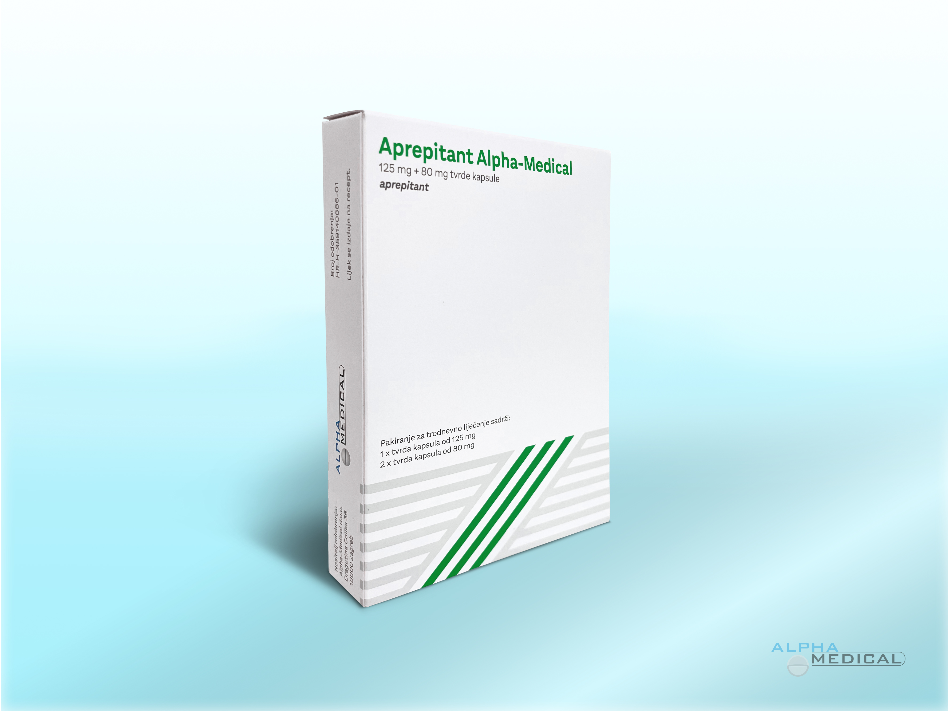 Aprepitant Alpha-Medical hard capsule