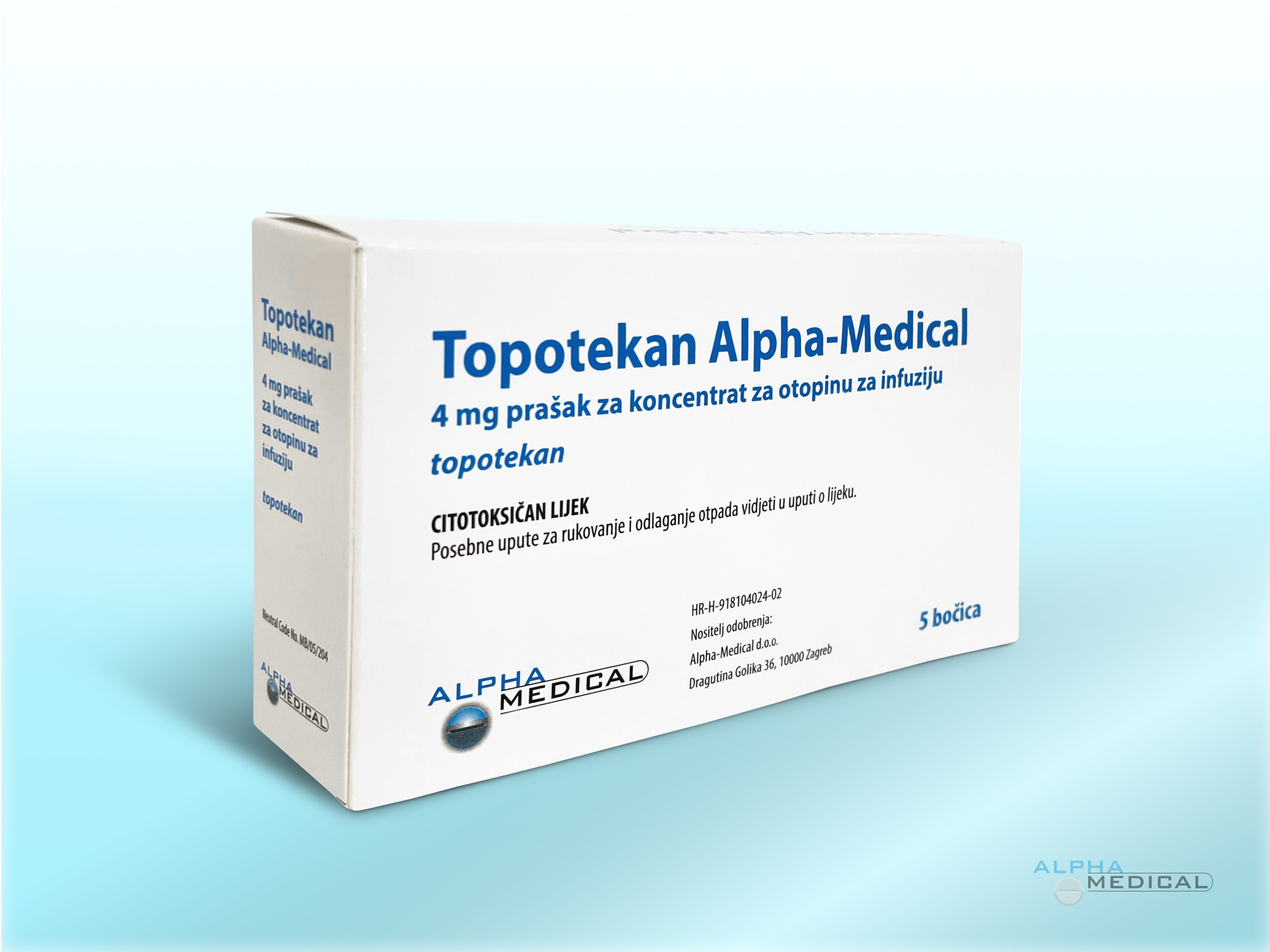 Topotekan Alpha-Medical powder for concentrate for solution for infusion