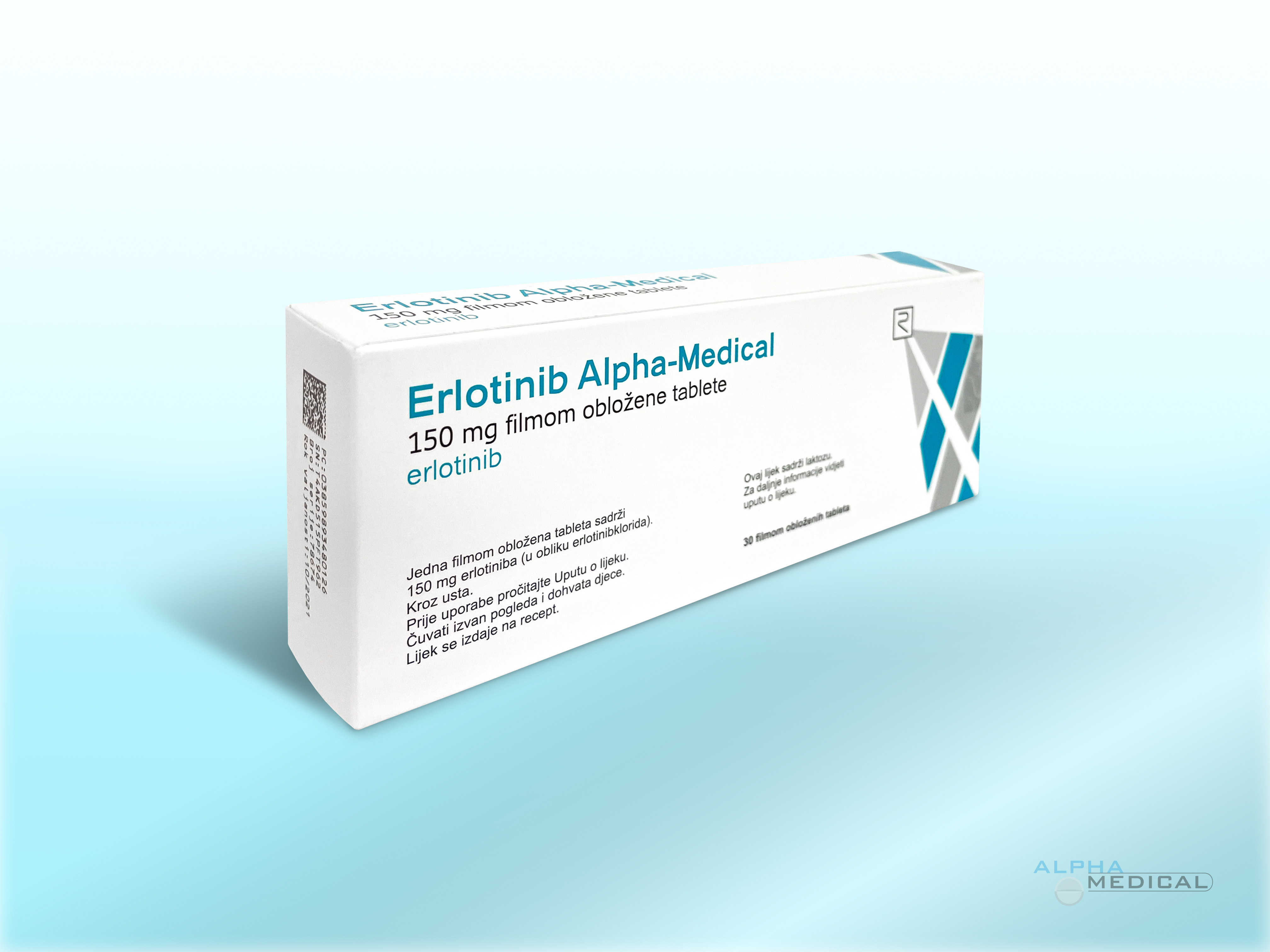 Erlotinib Alpha-Medical film-coated tablet