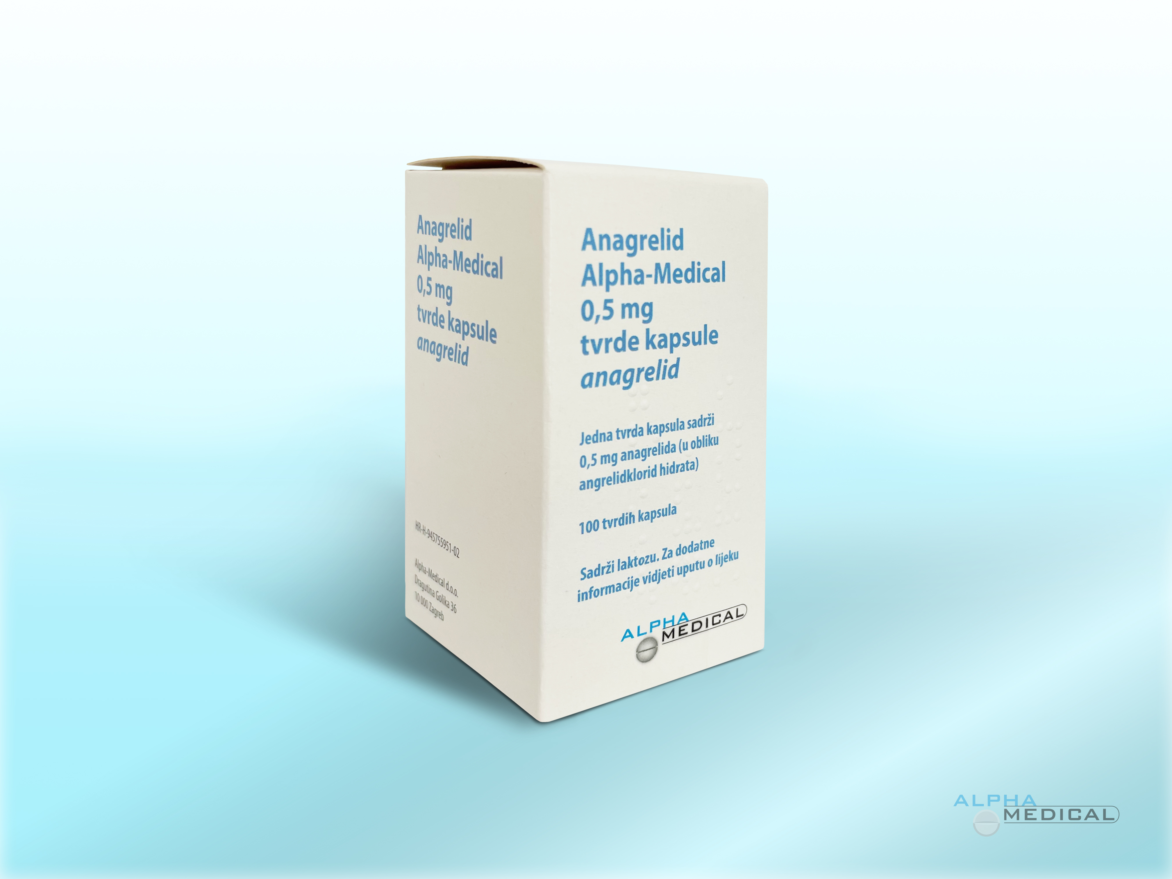 Anagrelid Alpha-Medical hard capsule