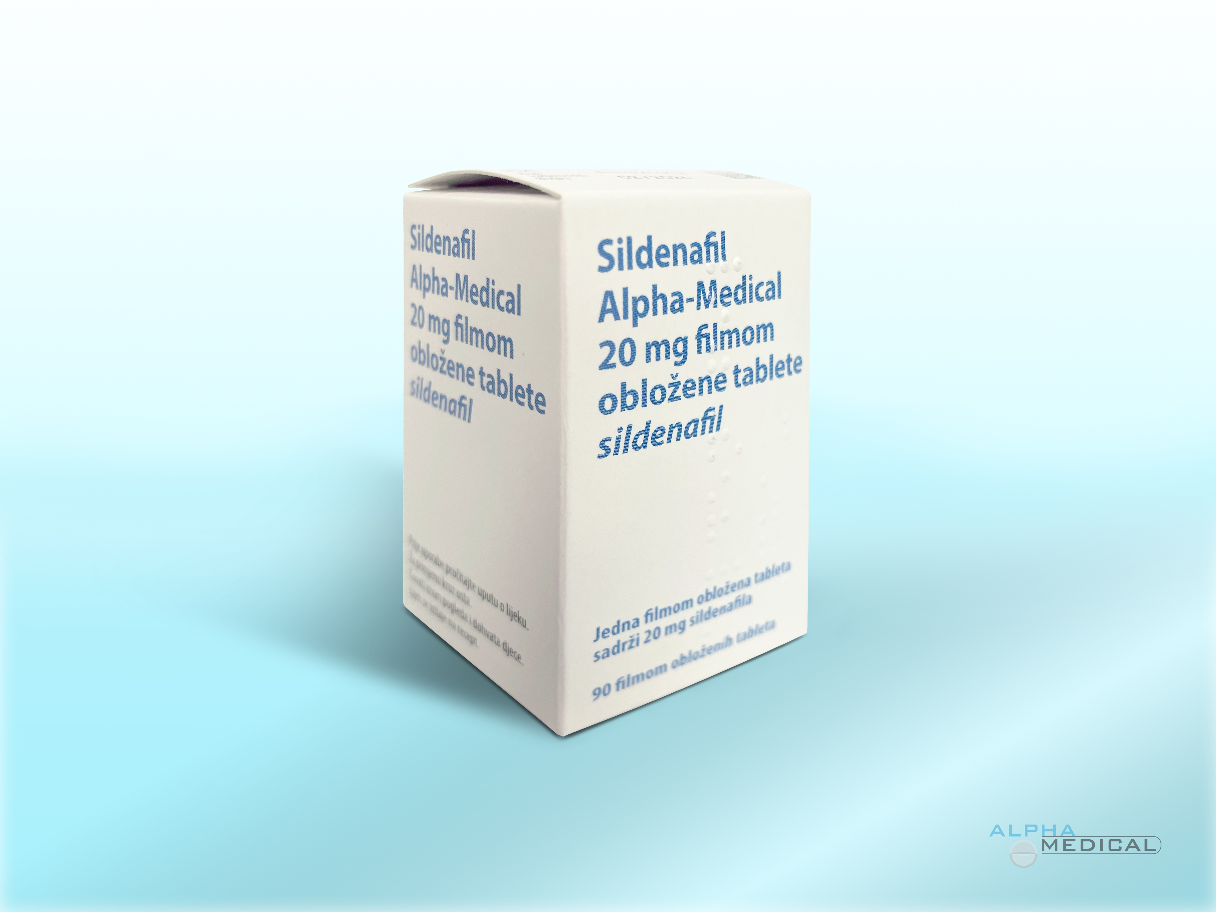 Sildenafil Alpha-Medical film-coated tablet